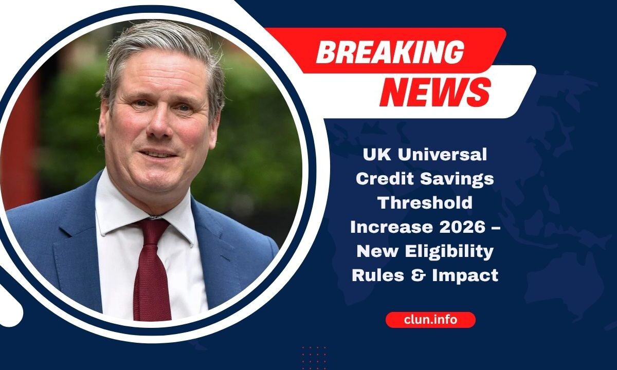 UK Universal Credit Savings Threshold Increase 2026 – New Eligibility Rules & Impact