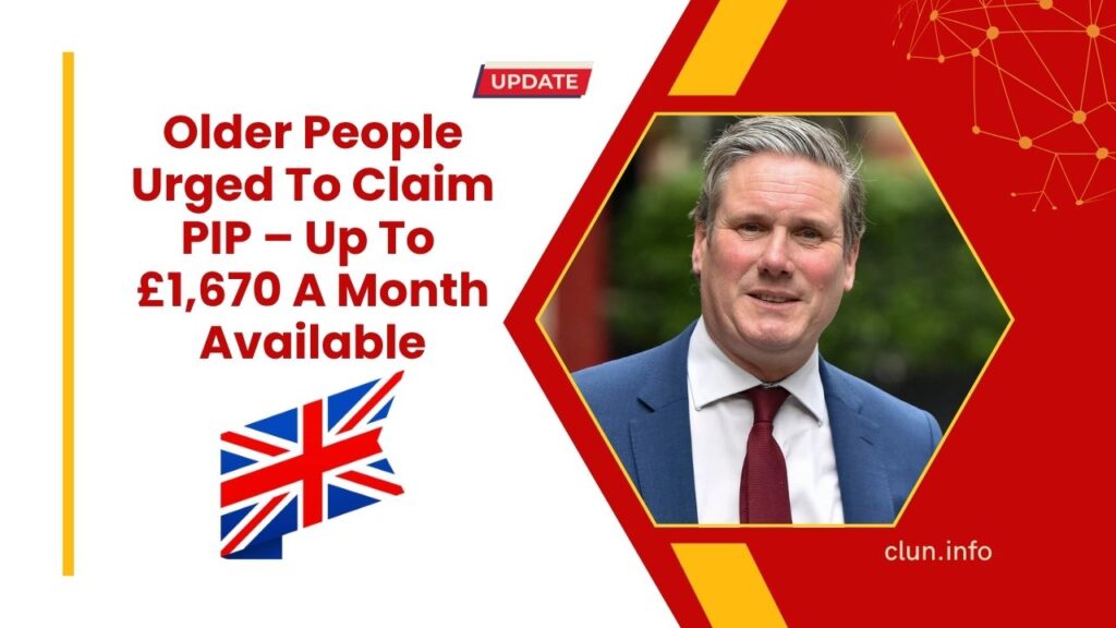 Older People Urged To Claim PIP – Up To £1,670 A Month Available