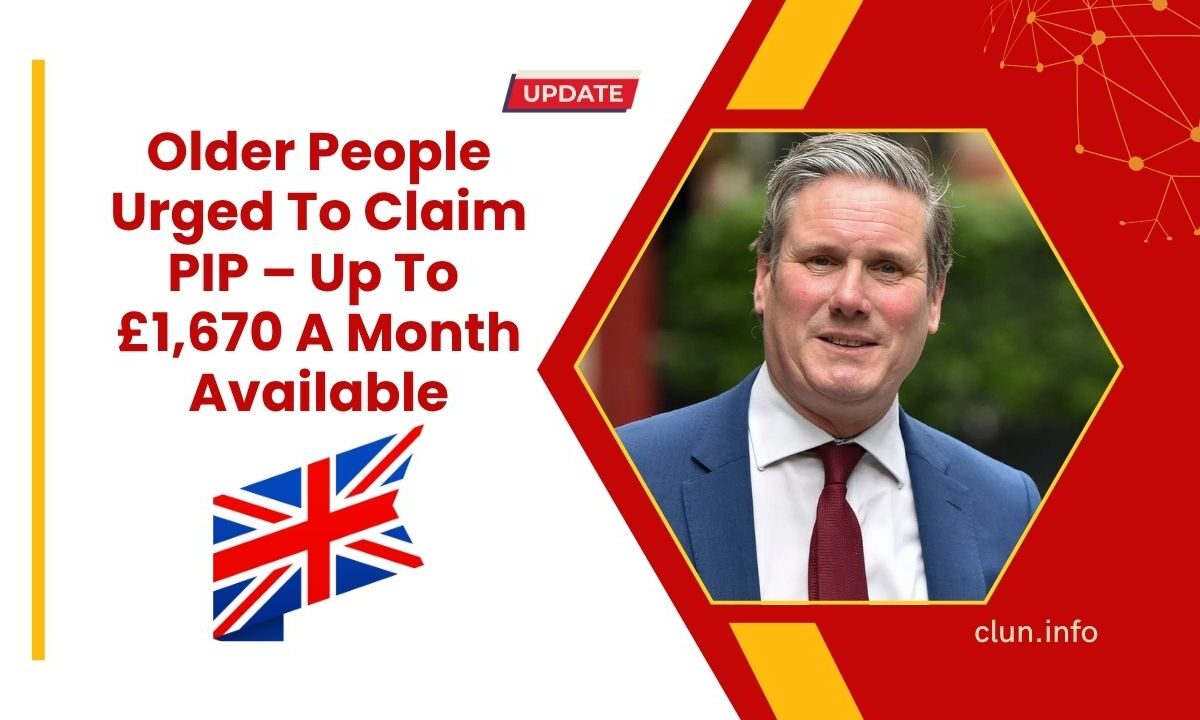 Older People Urged To Claim PIP – Up To £1,670 A Month Available
