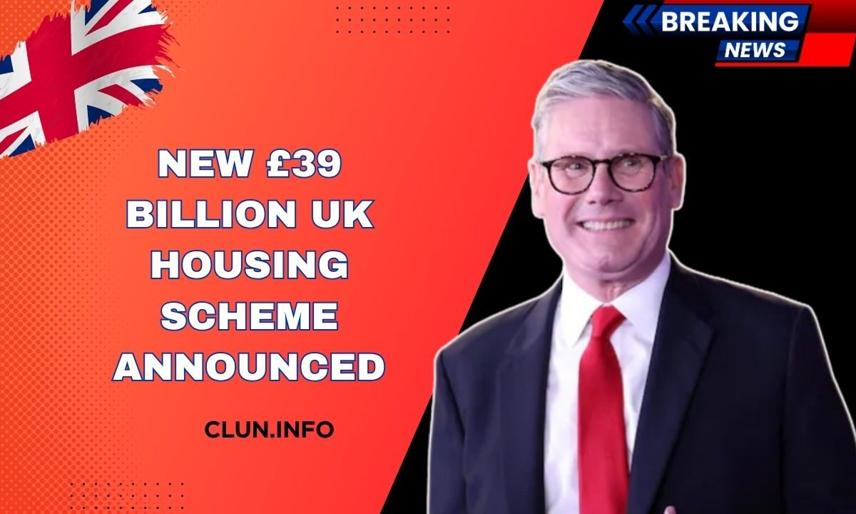 New £39 Billion UK Housing Scheme Announced – Are You Eligible To Benefit?