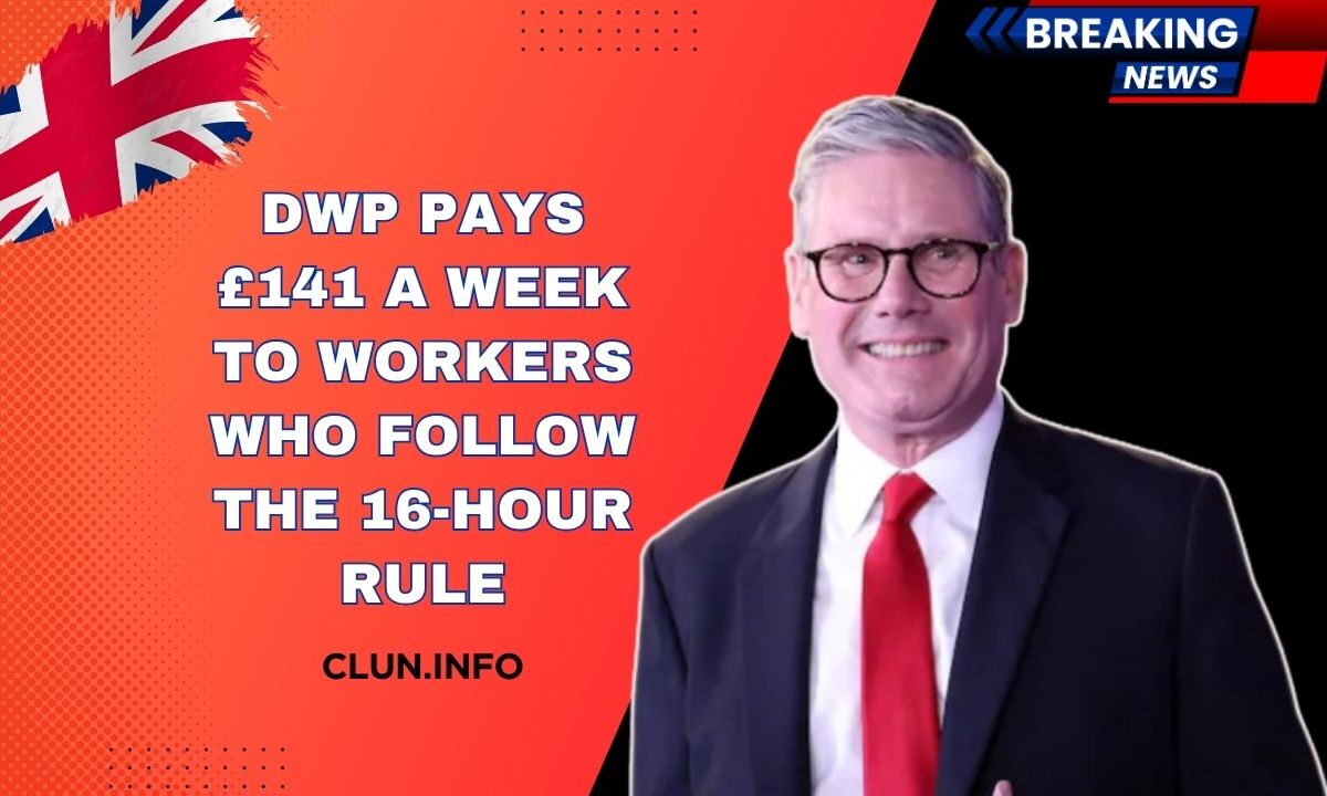 DWP Pays £141 A Week To Workers Who Follow The 16-Hour Rule