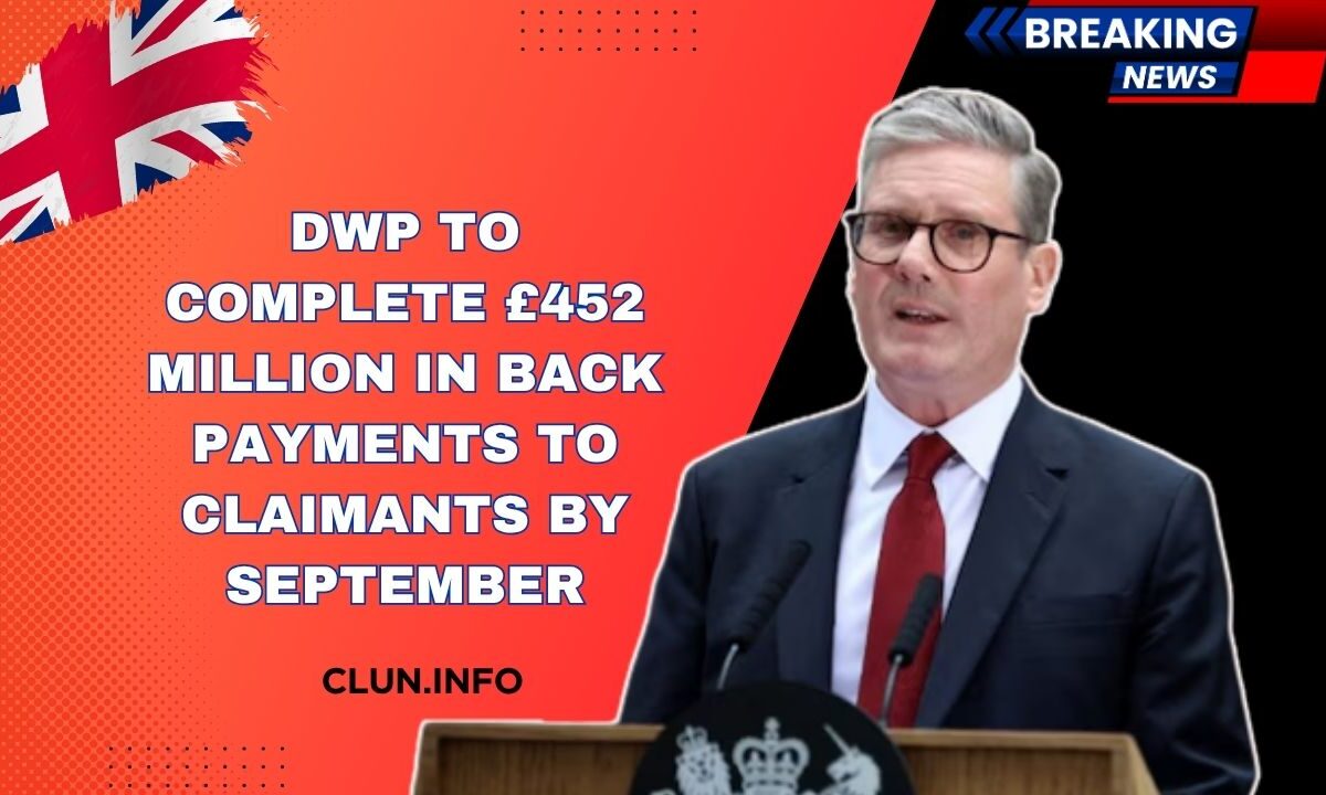 DWP To Complete £452 Million In Back Payments To Claimants By September