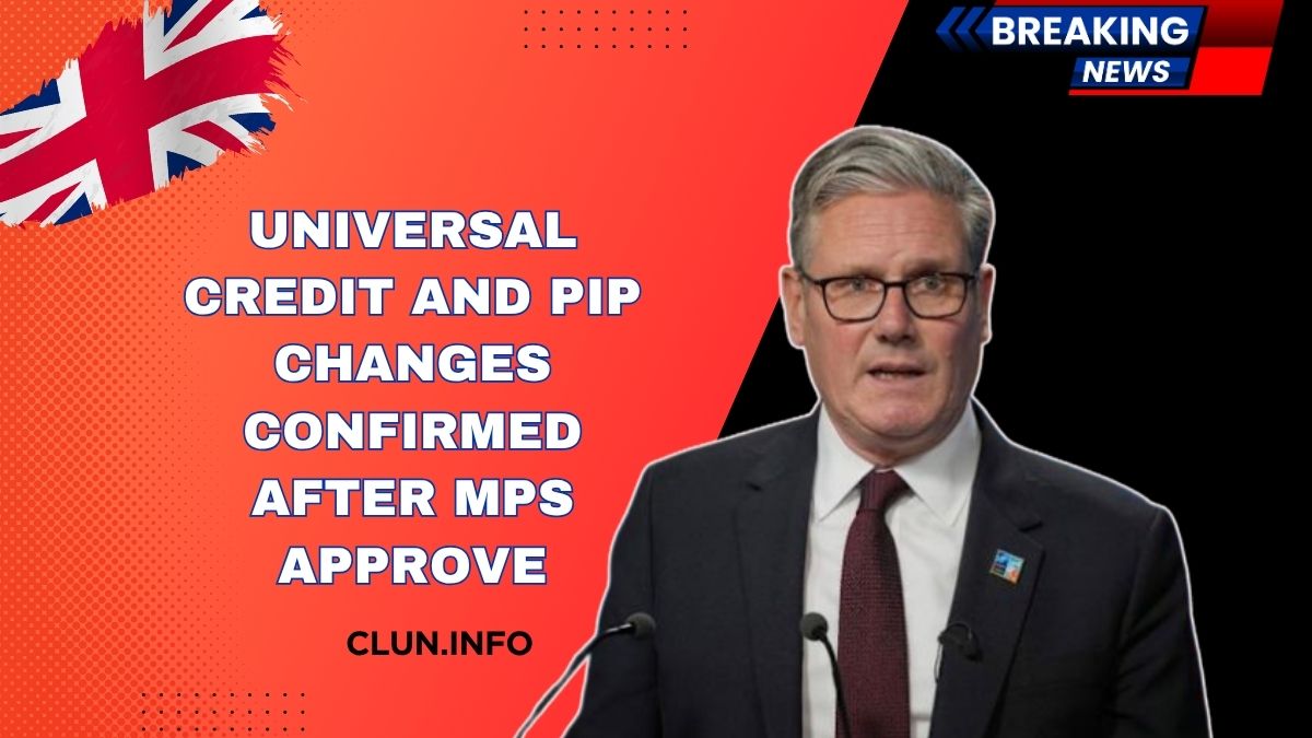Universal Credit And PIP Changes Confirmed After MPs Approve Major Welfare Reform Bill
