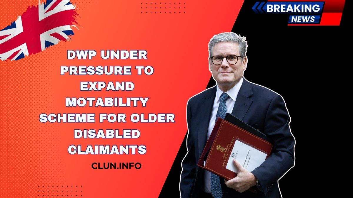 DWP Under Pressure To Expand Motability Scheme For Older Disabled Claimants