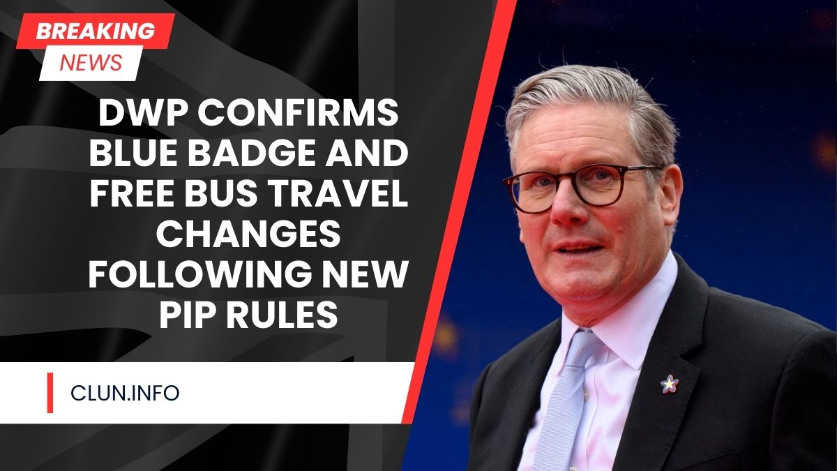 DWP Confirms Blue Badge and Free Bus Travel Changes Following New PIP Rules