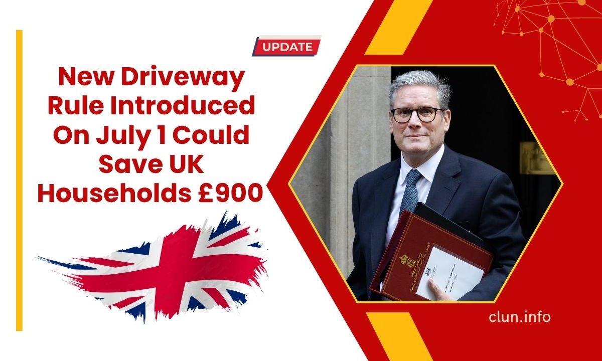 New Driveway Rule Introduced On July 1 Could Save UK Households £900 – Are You Ready?