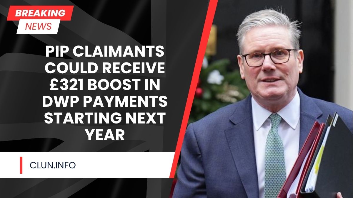 PIP Claimants Could Receive £321 Boost in DWP Payments Starting Next Year